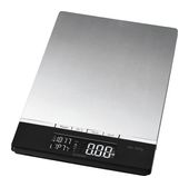 Bomann Elektronische Küchenwaage bis 5 kg Genauigkeit 1 g  KW1421CB (Schwarz, Edelstahl) f&uuml;r 9,99 Euro