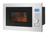 Bomann Einbau-Mikrowelle 900 W Größe: mittel 5 Stufen Grill (Edelstahl) MWG3001HEB f&uuml;r 209,00 Euro