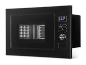 Bomann Einbau-Mikrowelle 900 W Größe: mittel 5 Stufen Grill (Schwarz) MWG3001HEB f&uuml;r 209,00 Euro