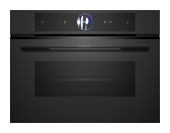 Bosch Einbaubackofen kompakt Dampfgaren AutoClean (Schwarz) CSG936AM1 f&uuml;r 3.230,00 Euro