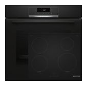 Bosch Herdset groß AutoClean Hydrolytisch mit 60 cm Induktions Kochfeld HBD474BM6 (HBA571BB3 + PIE61ABB5E) f&uuml;r 1.460,00 Euro