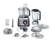 Bosch 1250 W Küchenmaschine 3,9 l  MC812M865 MultiTalent 8 (Schwarz, Edelstahl) f&uuml;r 213,96 Euro