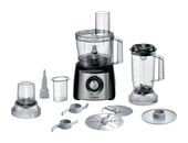 Bosch 900 W Küchenmaschine 2,3 l (Schwarz, Transparent) MCM3PM386  MultiTalent 3 Plus f&uuml;r 101,96 Euro