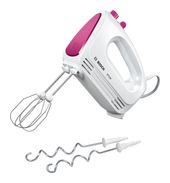 Bosch Handmixer 375 W 4 Stufen  MFQ2210P CleverMixx Fun (Pink, Weiß) f&uuml;r 39,96 Euro