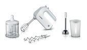 Bosch Handmixer 500 W 5 Stufen  MFQ4080 Styline (Silber, Weiß) f&uuml;r 80,96 Euro