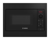 Bosch Einbau-Mikrowelle 800 W Größe: klein 5 Stufen (Schwarz) Serie 2 BFL523MB4 f&uuml;r 323,00 Euro