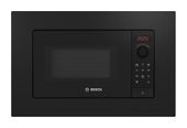 Bosch Einbau-Mikrowelle 800 W Größe: klein 5 Stufen (Schwarz) Serie 2 BFL623MB4 f&uuml;r 344,00 Euro