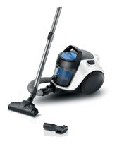 Bosch Bodenstaubsauger Beutellos 700 W Hygienefilter (Schwarz, Blau, Weiß) Serie 2 BGC05LW2 f&uuml;r 129,96 Euro