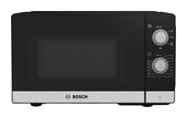Bosch Freistehende Mikrowelle 800 W Größe: klein 5 Stufen  Serie 2 FFL020MS2 (Schwarz, Edelstahl) f&uuml;r 138,96 Euro