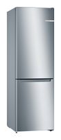 Bosch 193 l / 89 l Kühl-Gefrierkombi freistehend 237 kWh Jahr  Serie 2 KGN33NLEB (Edelstahl) f&uuml;r 651,00 Euro
