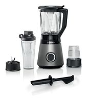 Bosch 1,5 l Standmixer 2 Geschwindigkeiten 1200 W  Serie 4 MMB6177S VitaPower (Schwarz, Silber) f&uuml;r 118,96 Euro