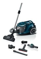 Bosch Bodenstaubsauger Beutellos 750 W Hygienefilter (Schwarz, Blau, Edelstahl) Serie 6 BGC41XFMLY ProFamily f&uuml;r 254,96 Euro