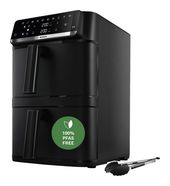 Bosch Doppel Heißluftfritteuse 12 l 2800 W  Serie 6 MAFD661B7 (Schwarz) f&uuml;r 274,96 Euro