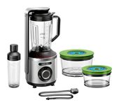 Bosch 1,5 l Standmixer 1000 W  Serie 8 MMBV625M VitaPower (Aluminium, Schwarz) f&uuml;r 339,00 Euro