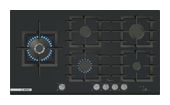 Bosch 90 cm Gaskochfeld Kochfeld/Herdplatte 5 Zone(n) Serie 8 PRS9A6H40 autarkes f&uuml;r 794,00 Euro