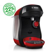 Bosch Kaffeekapsel Maschine  TAS103E Tassimo Happy friendly (Schwarz, Rot) f&uuml;r 45,46 Euro