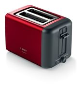Bosch Toaster 970 W 2 Scheibe(n)  TAT3P424DE DesignLine (Schwarz, Rot) f&uuml;r 48,46 Euro