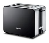 Bosch Toaster 1050 W 2 Scheibe(n)  TAT7203 CompactClass (Schwarz, Edelstahl) f&uuml;r 73,46 Euro