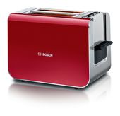 Bosch Toaster 860 W 2 Scheibe(n) 9 Stufen  TAT8614N Styline (Rot) f&uuml;r 87,46 Euro