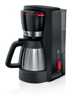 Bosch 12 Tassen Thermo Filterkaffeemaschine 1,1 l  TKA6M273 MyMoment (Schwarz) f&uuml;r 76,96 Euro