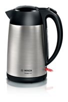Bosch 1,7 l Wasserkocher 2400 W  TWK3P420 DesignLine (Schwarz, Edelstahl) f&uuml;r 47,46 Euro