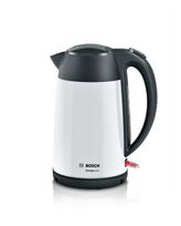 Bosch 1,7 l Wasserkocher 2400 W  TWK3P421 DesignLine (Schwarz, Weiß) f&uuml;r 47,46 Euro