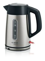 Bosch 1,7 l Wasserkocher 2400 W  TWK4P440 DesignLine (Schwarz, Edelstahl) f&uuml;r 50,96 Euro
