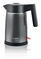 Bosch 1,7 l Wasserkocher 2400 W  TWK5P475 DesignLine (Grau) f&uuml;r 56,46 Euro