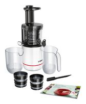 Bosch 150 W  VitaExtract MESM500W Entsafter (Schwarz, Weiß) f&uuml;r 138,96 Euro
