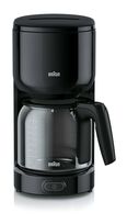 Braun 10 Tassen Filterkaffeemaschine  KF3120 PurEase (Schwarz) f&uuml;r 57,99 Euro