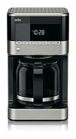Braun 12 Tassen Filterkaffeemaschine  KF7120 PurAroma 7 (Schwarz, Edelstahl) f&uuml;r 125,96 Euro