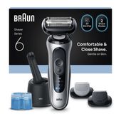 Braun Nass&Trocken Rasierer Lithium-Ion (Li-Ion) Series 6 62-S7650cc f&uuml;r 127,96 Euro