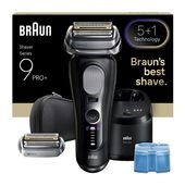 Braun Nass&Trocken Rasierer Lithium-Ion (Li-Ion) Series 9 9660CCPS + gratis Ersatz Scherkopf f&uuml;r 320,00 Euro