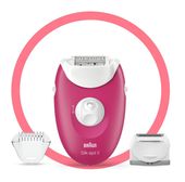 Braun Trocken Epilierer/Damenrasierer Silk-épil 3 SE3-276 f&uuml;r 49,99 Euro