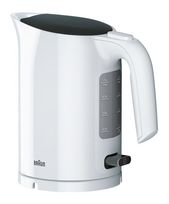 Braun 1,0 l Wasserkocher 2200 W  WK3000 PurEase (Weiß) f&uuml;r 37,46 Euro