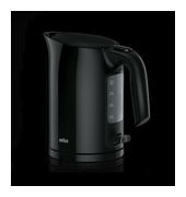 Braun 1,7 l Wasserkocher 3000 W  WK3110 PurEase (Schwarz) f&uuml;r 44,99 Euro