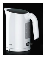 Braun 1,7 l Wasserkocher 3000 W  WK3110 PurEase (Weiß) f&uuml;r 44,99 Euro