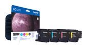 Brother originale Druckerpatronen Schwarz, Cyan, Magenta, Gelb 300 Seiten LC-1220VALBPDR f&uuml;r 59,96 Euro