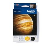 Brother originale Druckerpatronen Gelb LC-1240Y f&uuml;r 21,96 Euro