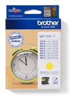 Brother originale Druckerpatronen Gelb LC-125XLY f&uuml;r 25,99 Euro