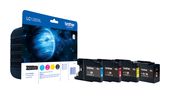 Brother originale Druckerpatronen Schwarz, Cyan, Magenta, Gelb 2400 Seiten LC-1280XLVALBPDR f&uuml;r 105,96 Euro
