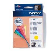 Brother originale Druckerpatronen Gelb LC-223Y f&uuml;r 20,46 Euro