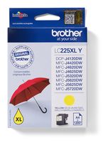Brother originale Druckerpatronen Gelb LC-225XLY f&uuml;r 24,96 Euro