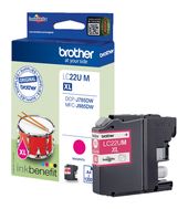 Brother originale Druckerpatronen Magenta LC-22UM f&uuml;r 16,99 Euro