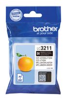 Brother originale Druckerpatronen Schwarz 200 Seiten LC-3211BK f&uuml;r 16,99 Euro