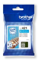 Brother originale Druckerpatronen Cyan LC-421C f&uuml;r 11,69 Euro