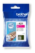 Brother originale Druckerpatronen Magenta LC-421M f&uuml;r 11,69 Euro