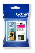 Brother originale Druckerpatronen Magenta LC-421XLM f&uuml;r 22,46 Euro