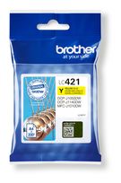 Brother originale Druckerpatronen Gelb LC-421Y f&uuml;r 11,69 Euro