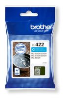 Brother originale Druckerpatronen Cyan LC-422C f&uuml;r 21,96 Euro